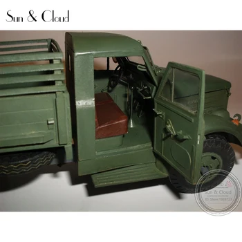 1:25 направи си САМ 3D Съветски Камион ГАЗ-51 Книжен Модел Втората световна война Монтаж на Ръчно изработени пъзел Игра направи си САМ Детска играчка