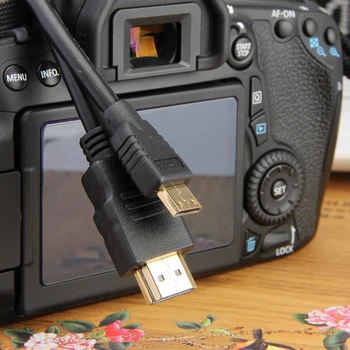 1,5 М, 3 М и 5 М, HDMI, MINI-HDMI Plug Plug-HDMI Кабел Версия 1.4 1080p 3D за ТАБЛЕТИ DVD Таблет Камера Кабел