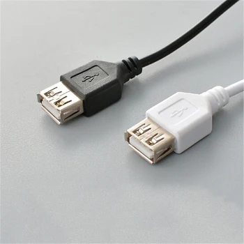 1,5 М Черен USB 2.0 A до Удлинительному Кабел за мъже и Жени Високоскоростен Удлинительный USB кабел За зареждане на Данни (само Удлинительный кабел)