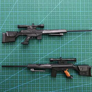 1:6 Мащаба на PSG-1 Снайпер 4D Модел Пистолет 1/6 PSG-1 Пластмасов Военен Модел Аксесоари за 12