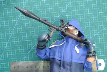 1:6 Мащаба на RPG Противотанкови Ракетни установки 4D Модел Пистолет С Покритие от Пластмаса Военен Модел Аксесоари за 12