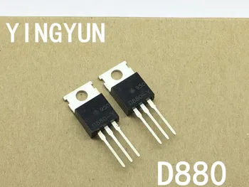 10 бр./лот транзистор D880 KSD880-Y 2SD880 D880-Y ДО 220 NPN транзистор 3A 60 НА нова