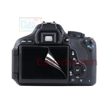 2 бр. Висококачествено Защитно фолио за LCD екрана, за да Canon 600D 60D Rebel T3i Kiss X5 PB425