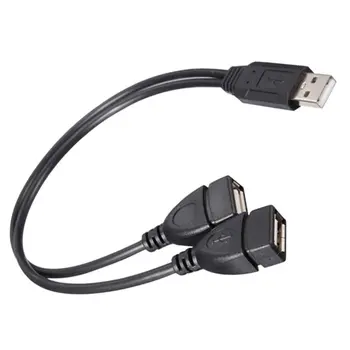 2 в 1 кабел за удължаване на кабел usb-usb мъжки към жена удължителен кабел USB-кабел Суперскоростная такса за синхронизация на данните