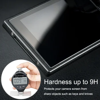 2 елемента Протектор на Екрана на Камерата A7IV е Предназначен за Sony A7 IV A7M4 ултра тънък Протектор от закалено Стъкло със Защита от отпечатъци от пръсти и драскотини