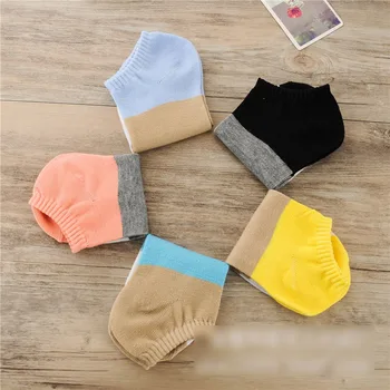 20 Опаковки Модни женски чорапи Дамски шарени Чорапи с ниско деколте на щиколотке Подарък чорапи