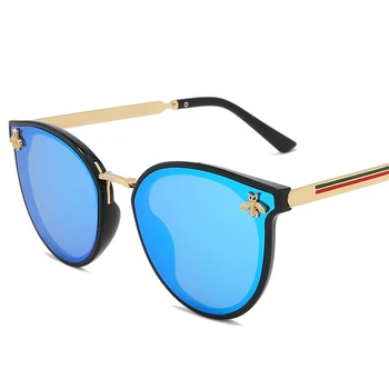 2020 луксозни Пчелни Модерни дамски слънчеви очила Мъжки Квадратни маркови дизайнерски фотохромичните Слънчеви очила Oculos Ретро мъжки