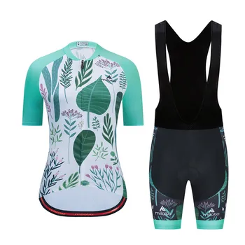 2021 Облекло Женски Комплект за колоезденето МТВ Велосипед Дамски състезателна велосипедна облекло Ropa Ciclismo Велосипедна облекло Комплект колоездене джърси