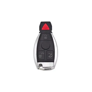 3/4 Бутона BGA Дистанционно на Ключа на Автомобила за Носене на Ключодържател За За Mercedes Benz A B C E S-class W203 W204 W205 W210 W211 W212 W221 W222