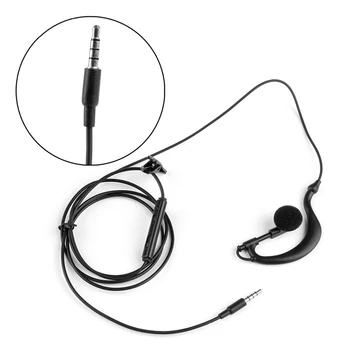 3,5 мм Единична Само В Ухото Моно слушалки Слушалки в ушите с Микрофон За мобилен Телефон Samsung