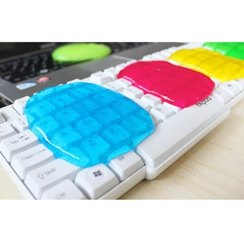 4 Цвят Универсална Почистваща Глина за Пречистване на Прах Мазен Гел За Изсушаване на Клавиатурата Част Гъба За Лаптоп Продукти HHY1