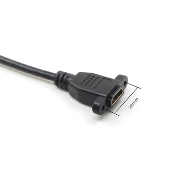 4K*2k 60 Hz HDMI-съвместим с 2.0 В v2.0 Десен ляв ъгъл на наклон с главата надолу от един мъж към една жена за монтиране на панела с приложените винтове Удлинительный кабел HD