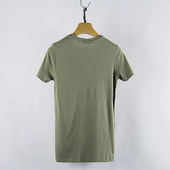 B1598-Летни нови мъжки тениски обикновена тънка тенденция на ежедневните модерен с къс ръкав