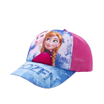 Disney Мини маус Мики бейзболна шапка с принтом Детски Памучен бейзболна шапка на Детски шапки за момчета и момичета на Хип-хоп Шапка спайдърмен Шапки от Слънцето Безплатна доставка