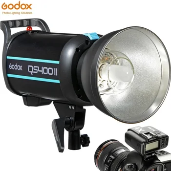 GODOX QS400II QSII 400 W 2,4 Грама на Професионален Студиен ефекта на светлинни Моделирующий Светлина 5600±200 С за огледално-рефлексни Фотоапарати Студийная Портретна Фотография