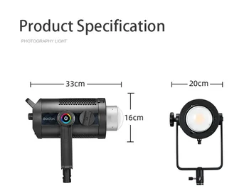 Godox SZ150R 150 W RGB LED видео 2,4 G Безжична система X Планина Bowens за фото студио като Godox SL-200 W VL150 SK400I