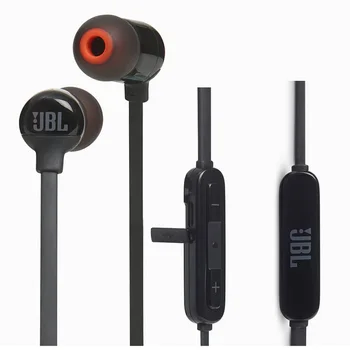 JBL T110BT Оригинални Безжични Слушалки Bluetooth Спортни Бас Слушалки Магнитна Слушалка 3-Бутон на Дистанционното управление с Микрофон за iPhone и Android