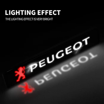 Led Автомобилна Сигнална лампа за Сигурност Противоударные Декоративни Фенери за Peugeot 308 408 508 RCZ 208 3008 2008 206 207 307 Аксесоари