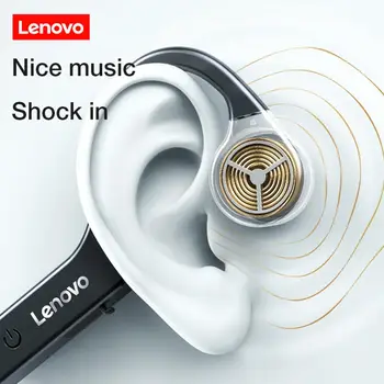 Lenovo X4 Костната Проводимост Bluetooth Слушалки На Врата си Медальон Спортни Бягане Водоустойчив Безжична Слушалка с докосване Музикални Слушалки