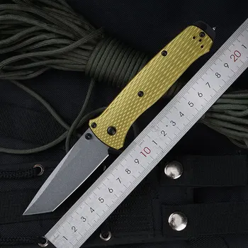 MTBM OEM 550 551 D2 Нож Сгъваем Нож G10 Медна Дръжка за Миене на Ловни Джобни Ножове За оцеляване на открито EDC Инструмент