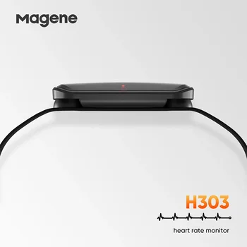 Magene H303 Сензор за Сърдечната честота Bluetooth ANT Актуализация H64 наблюдение на сърдечната честота С нагрудным Колан Двухрежимный Компютър под Наем Спортен Колан