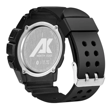 NORTHEDGE Мъжки часовник Военни Водоустойчивост 100 м спортен часовник Военни Led цифрови ръчни хронометри за мъже, подходящи за IOS и Android