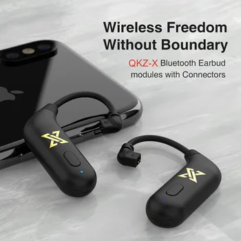 QKZ-X Модул за обновяване Bluetooth Истински безжичен бинауральный кабел обновяване Bluetooth 2-пинов конектор 5.0 Модул Bluetooth