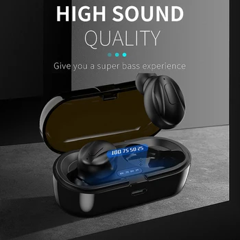 TWS Безжични слушалки Слушалки, Слушалки, Bluetooth Слушалки За слушалки-притурки Геймър Blutooth Gaming Blootooth Високоговорител