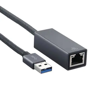 USB 3.0 Мрежова Карта и Адаптер rj-45 Lan 10/100/1000 Mbps Ethernet Адаптер AX88179 За Таблети с Win 7 8 10 XP