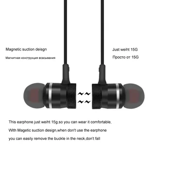 XT6 Bluetooth Слушалки Безжични Слушалки Спортни Стерео Слушалки Бас Музикални слушалки Слушалки С Микрофон за Xiaomi iPhone Huawei