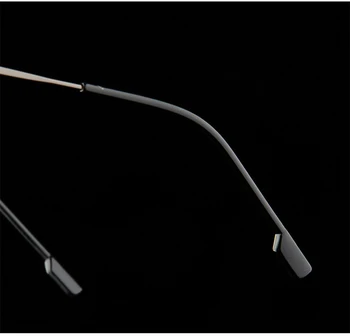 Zilead Ultralight TR90 Титан Сплав Очила за четене без рамки За мъже и жени, Унисекс Магнитна Очила за далекогледство Сила +1,0~+4,0