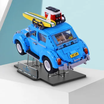 Акрилна поставка за дисплея на 10252 Beetle Creator Серия автомобили Класически модел автомобил детски играчки блокове бижута(без модели)