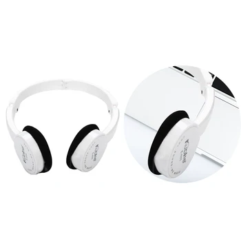 Безжични Слушалки Сгъваеми Bluetooth-съвместими Бас стерео слушалки Каска Подарък за Момиче-Момче с микрофон Адаптация за ТЕЛЕВИЗИОННИ игри