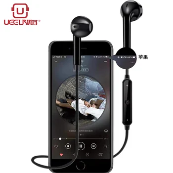 Безжични слушалки с Безжични слушалки Bluetooth Спортни слушалки Музикални слушалки Слот хендсфри iPhone Samsung ушите