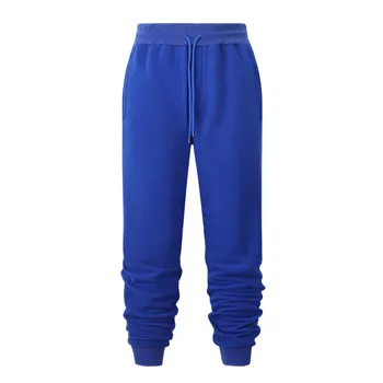Дебели панталони Зимни мъжки плюс кадифени панталони с подплата, тънки Топли панталони Големи размери,обикновена тенденция на спортни джогинг M-5XL, ZA306