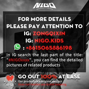 Детска жилетка от полушерстяной смес NIGO за момчета и момичета, 3-14 години Облекло #nigo36421