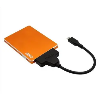 Кабел SATA Easy Drive 22PIN към USB 3.1 кабел 2,5-инчов SSD с една глава с кабел за предаване на данни Type-C