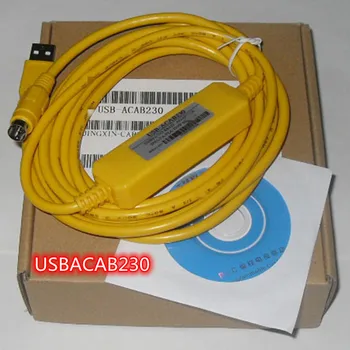 Кабел за програмиране на PLC USBACAB230 Delta Адаптер USB - RS232 кабел серия USB-DVP ES EX EH ЕО SE SV SS