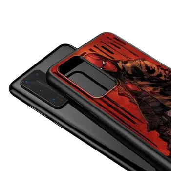 Калъф за телефон Marvel Deadpool за Huawei P40 P30 P20 P50 Pro Plus P10 P8 P9 Lite 2019 2017 г. BG E Mini Мека черна капачка
