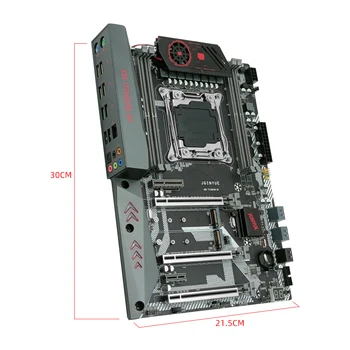 Комплект дънната платка JGINYUE X99 D4 С процесор Xeon E5 2690 V3 със закъснение 2011-3 4 бр. *16 G= 64 GB оперативна памет DDR4 ECC Четырехканальная памет