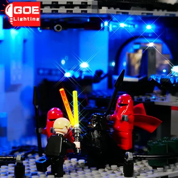 Марка GOELIGHTING Комплект LED Подсветка За Lego 75159 За Death II Ultimate Weapon Строителни Блокове, Определени Лампи Играчка(Само Светлина Без Модели)