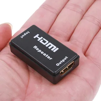 Мини 130 фута 40 М Full HD 1,65 Gb / с 1080p HDMI Repeater Удължител Усилвател Усилвател HDMI към HDMI