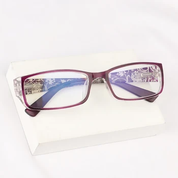 Модни Очила за четене с анти-синя светлина Ультралегкие Защитни очила за очите на Жените с принтом цветове, Елегантни и Удобни очила