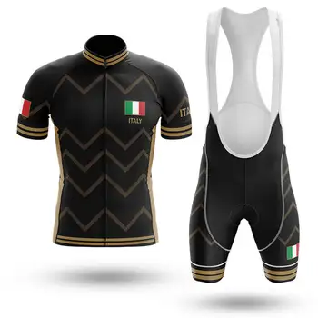 Нов 2022 Италия Колоездене Джърси Комплект Дишаща Лятна Велосипедна облекло МТБ Облекло за планински велосипеди Облекло Майо Мъжки Ropa Ciclismo