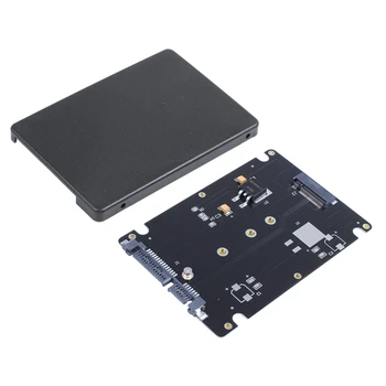 Нов SSD M. 2 NGFF (SATA) за 2,5-инчови картата адаптер SATA Корпус с дебелина 8 мм