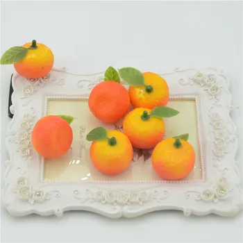 Нов Оранжев 10 бр. 3,5 см Фалшива Изкуствена Пяна Плодове, Плодове на Цветя за Scrapbooking за направи си САМ Сватбена Моделиране Декорация на Дърво