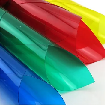 Нова Гореща Разпродажба Дебелина 0,3 мм в 10 Цвята PVC Прозрачен Лист ABS Цветни Листа с Размер на 29,8*21,1 инча С Високо Качество