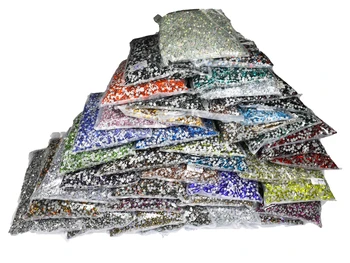 Обемна чанта 100Gross SS16 42 Цветове, търговия на Едро, Високо Качество на най-Добре DMC Коригиране на Кристали Crystal Гореща Определяне на Кристал Облекло