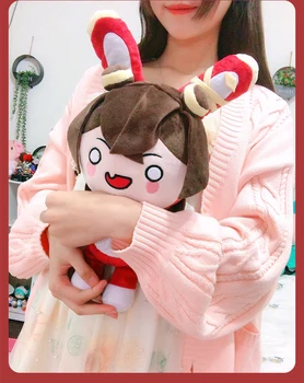 Плюшен Кукла Genshin Impact Earl Пакетче Плюшени Играчки Сладко Аниме Игри Мека Удобна Мека Играчка Cos Възглавница Подарък за момичета