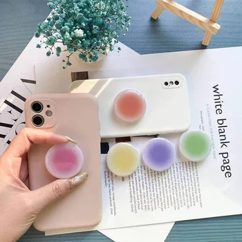 Популярната Сгъваема Дръжка с Пръстен за отпечатъци на притежателя На телефон Поставка За iPhone Xiaomi Поддръжка на Телефонни Контакти Скоба за Мобилен Телефон